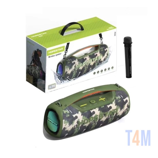 Coluna Bluetooth Hopestar A60 100W Militares